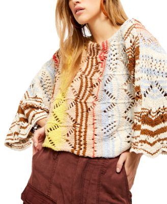 coral sweater