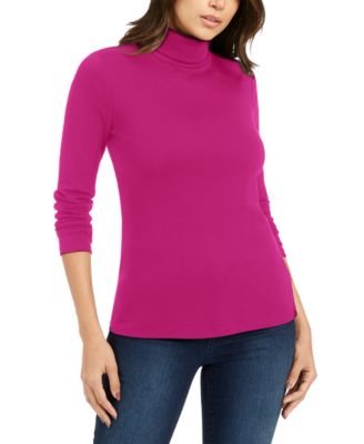 macys turtleneck tops