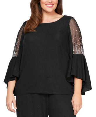 macy's evening blouses