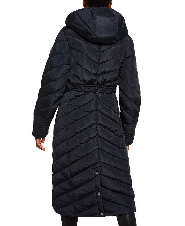 Madden Girl Juniors' Hooded Maxi Coat & Reviews Coats Women Macy's