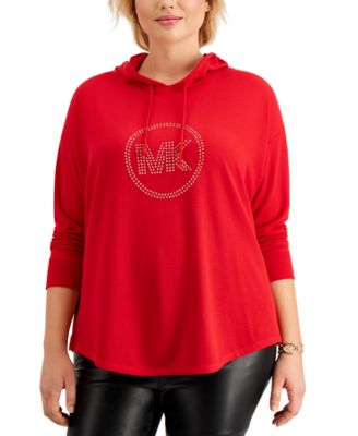 Michael Kors Plus Size Embellished Logo 
