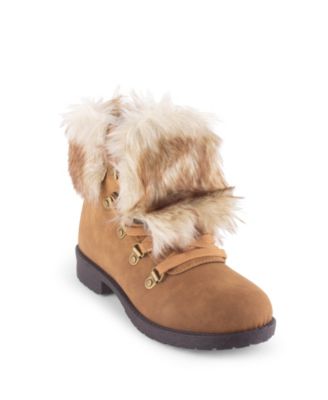 women's fuzzy booties