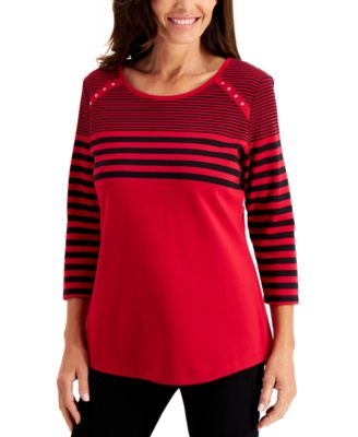 macys karen scott womens tops