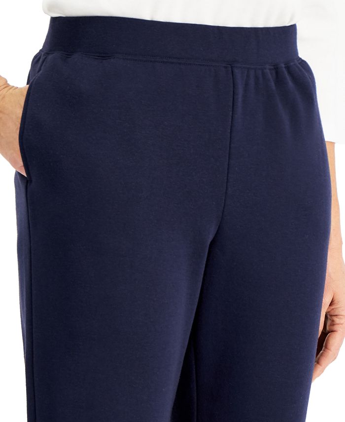 Karen Scott Fleece Jogger Pants, Created for Macy's & Reviews Pants & Leggings Women Macy's