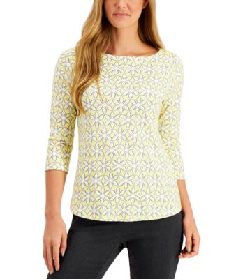 macys charter club petite tops