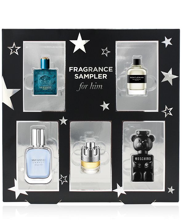Created For Macy's 5Pc. Fragrance Sampler For Him Gift Set, Created