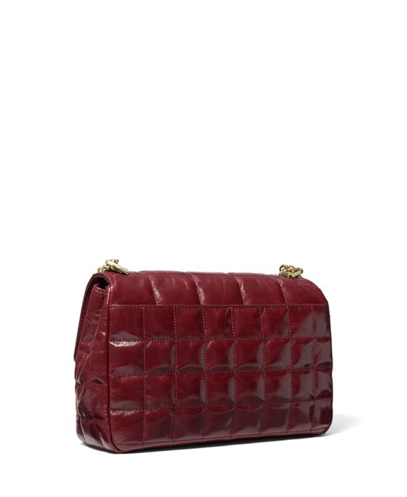 michael kors soho leather shoulder bag