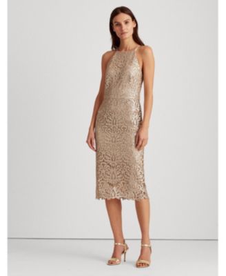 ralph lauren lace dress macy's