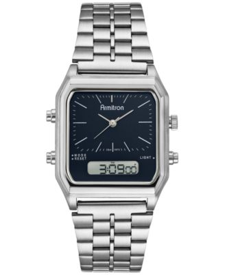 armitron men's stainless steel watch