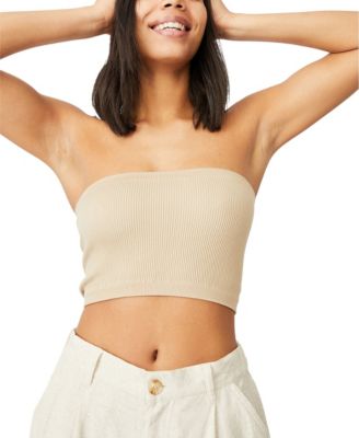 cotton on strapless top