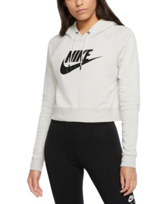 nike women's essential cropped hoodie