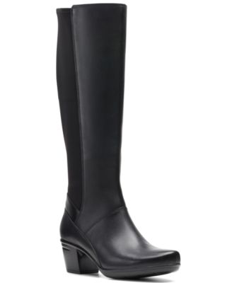 clarks boots women's riding boot
