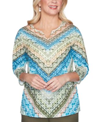 alfred dunner petite tops macys