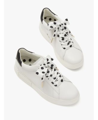 kate spade white slip on sneakers