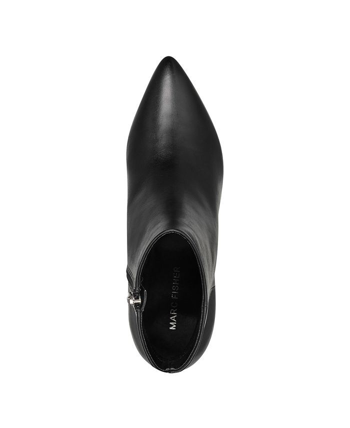 marc fisher jelly block heel booties