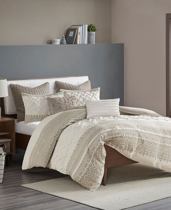 INK+IVY Mila Bedding Collection & Reviews Bedding Collections Bed