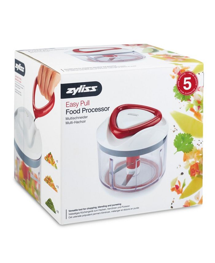 Zyliss Easy Pull Food Chopper and Manual Food Processor Vegetable