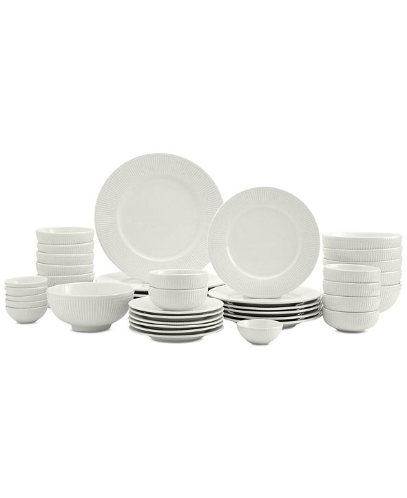 Tabletops Unlimited Inspiration by Denmark Fiore 42PC. Dinnerware Set
