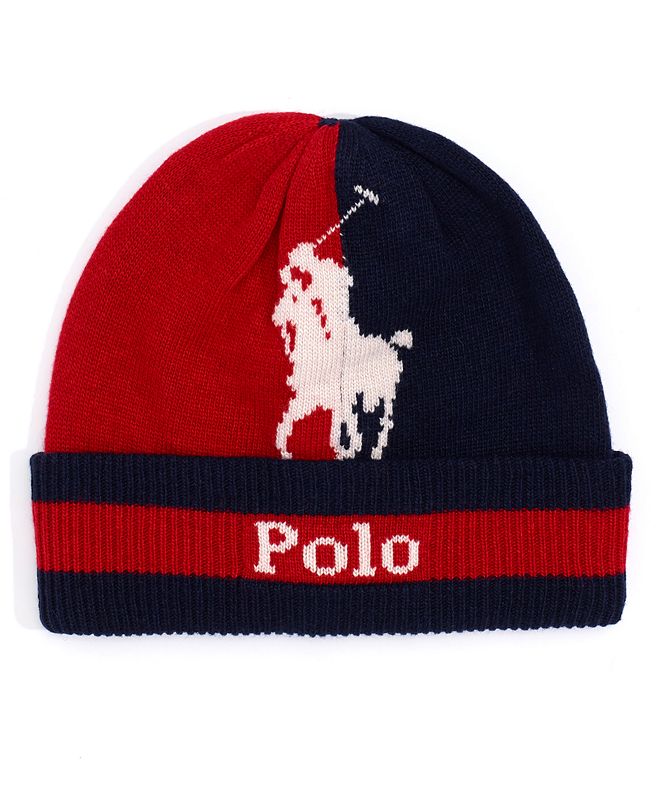 Polo Ralph Lauren Men's Polo Player Beanie Hat & Reviews Hats, Gloves & Scarves Men Macy's