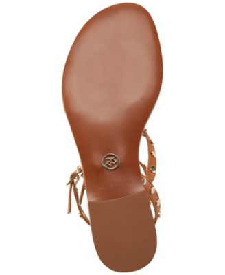 dkny vin studded flat sandals