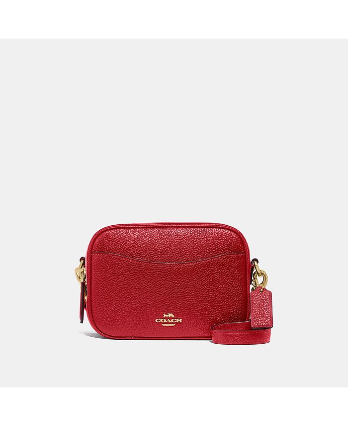 COACH Leather Camera Bag 16 & Reviews Women Macy's