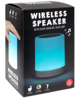 thumbs up touch lamp and wireless speaker