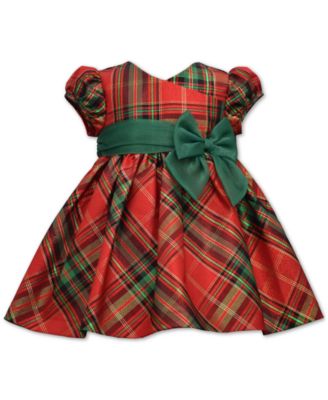 girls tartan party dress