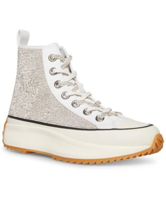 steve madden white high tops