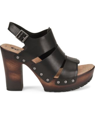 korks selyse platform leather sandal
