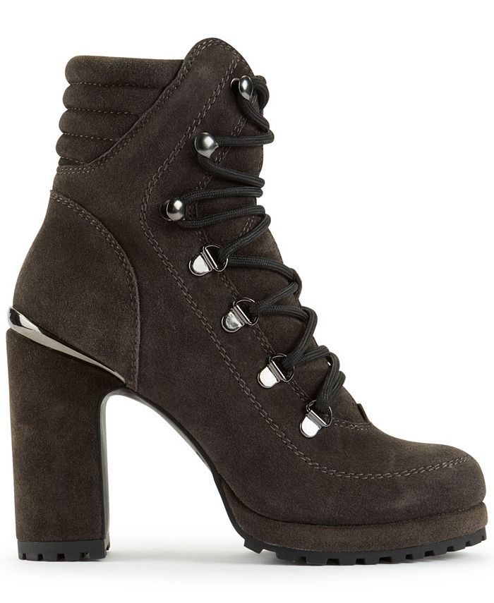 DKNY Women's Lenni LaceUp Booties , Created for Macy's & Reviews