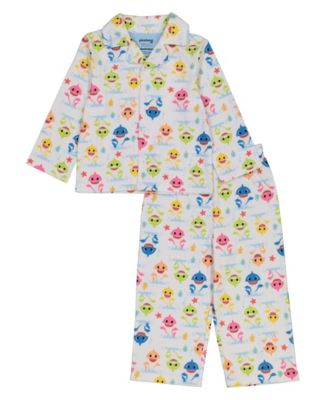 baby shark pj set