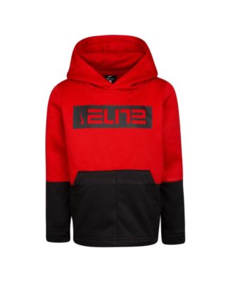 macy's red nike hoodie