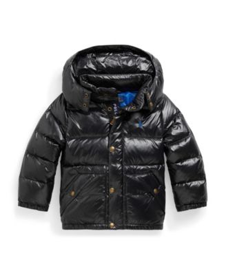 polo ralph lauren black down jacket