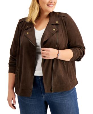 macys plus size jackets