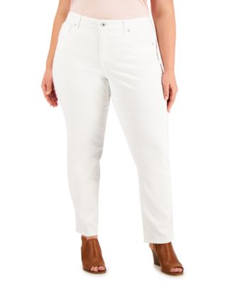 Style \u0026 Co Plus Size High-Rise Straight 