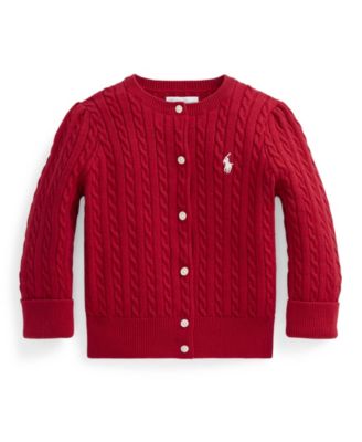 ralph lauren baby girl cardigan