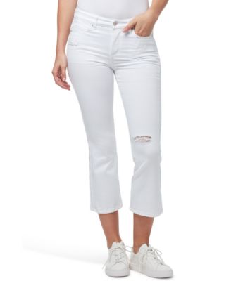 bootcut cropped jeans