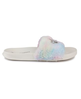 juicy couture fuzzy slides