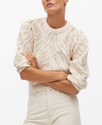 mango zebra sweater