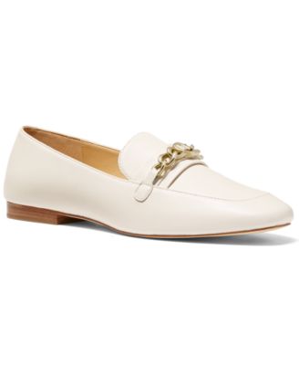 michael kors white flats