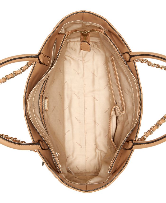 GUESS Illy Quilted Elite Tote & Reviews Handbags & Accessories Macy's