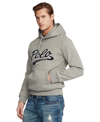 polo double knit hoodie