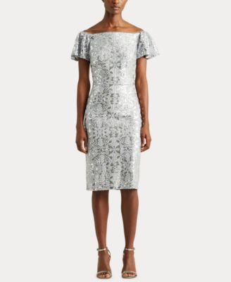 ralph lauren lace dress macy's