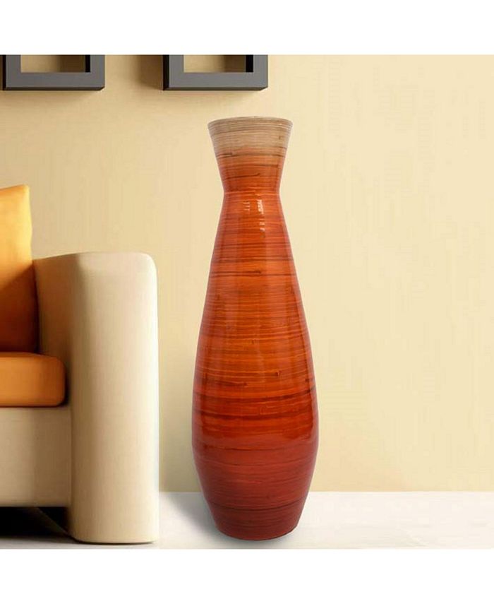 Uniquewise Bamboo Floor Vase, 31.5" Tall & Reviews Vases Home Decor