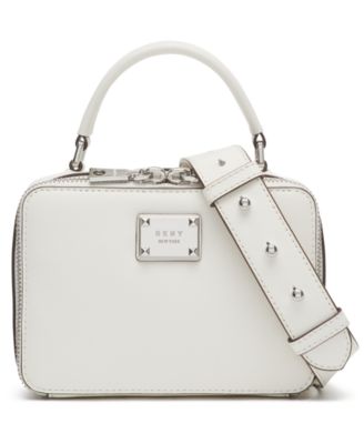 dkny pearl top handle crossbody