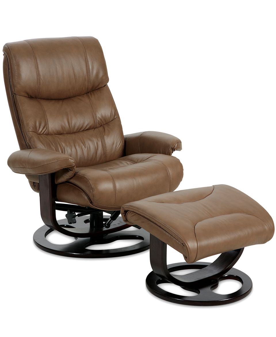 Impulse Swivel Recliner Chair with Ottoman   Furniture