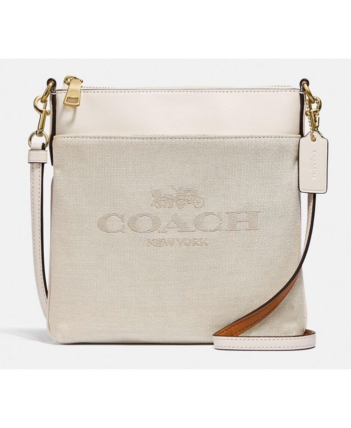COACH Kitt Denim Jacquard Crossbody & Reviews Handbags & Accessories