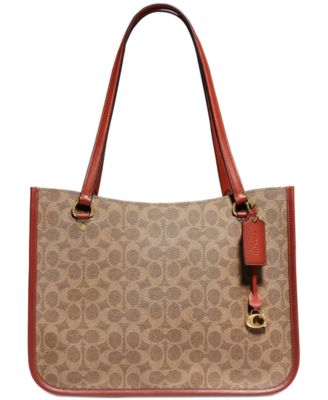 coach signature carryall
