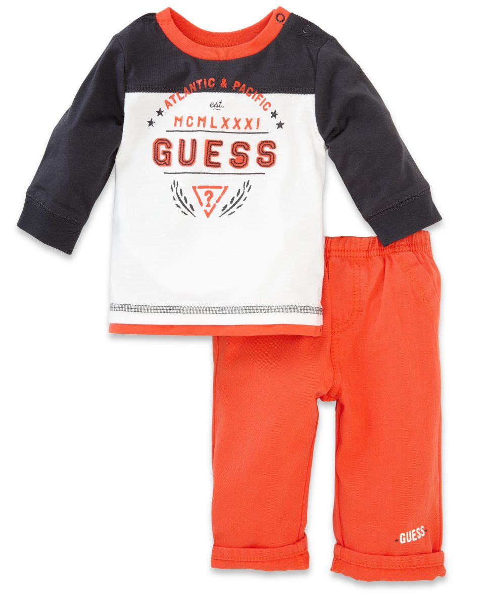GUESS Baby Boys Striped Romper   Kids
