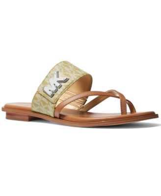mk flat sandals